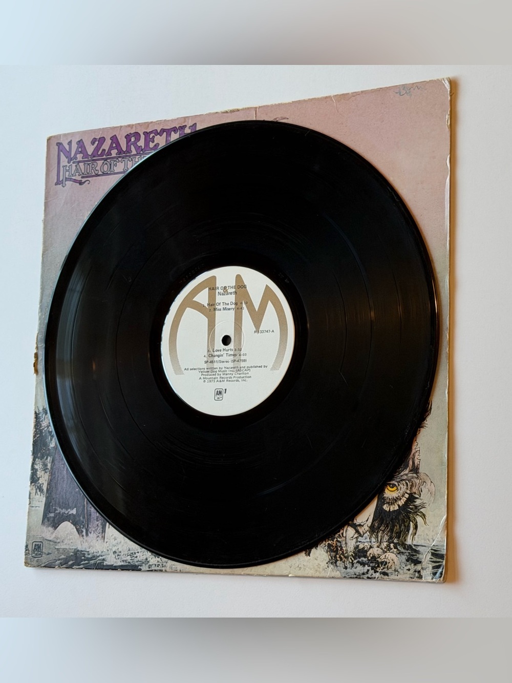 Nazareth Hair of the Dog LP Vinyl Record 1975 A&M SP-4511 Original US Press VG+ - Picture 7 of 16